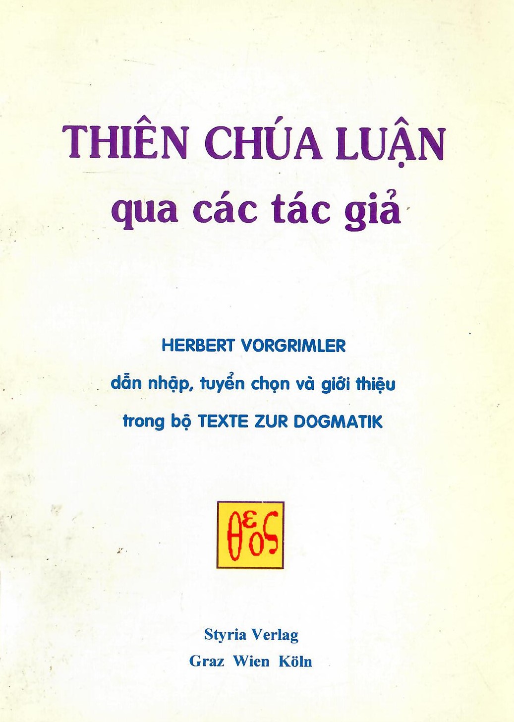 Thiên Chúa luận qua các tác giả